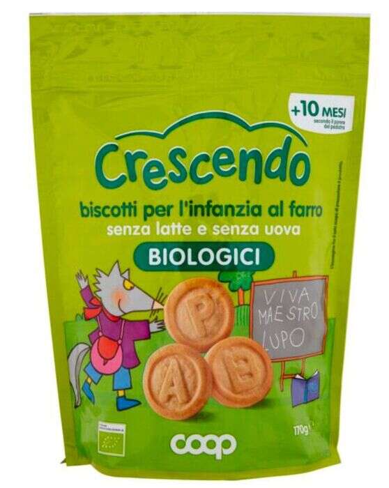 Presenza di contaminanti, Coop richiama biscotti per bimbi