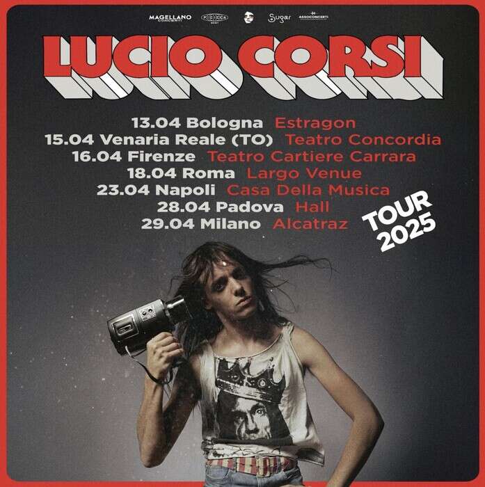 Lucio Corsi, ad aprile tour nei club