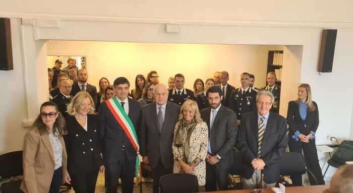 Nordio a Capri per inaugurazione sede del giudice di pace