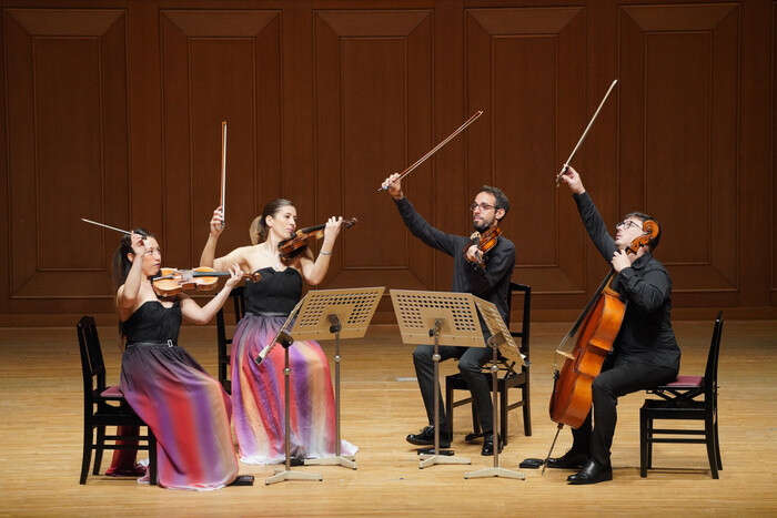 A Santa Cecilia il Quartetto Indaco e Michele Campanella