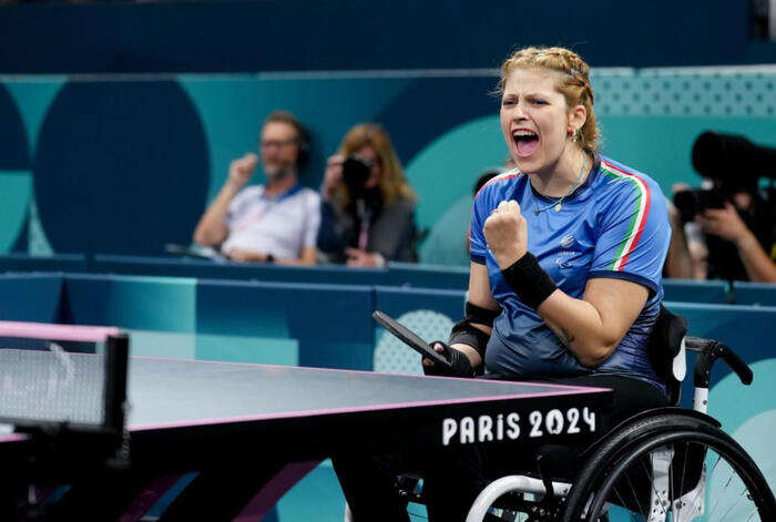 Parigi: tennistavolo, Giada Rossi oro nel singolare WS1-2