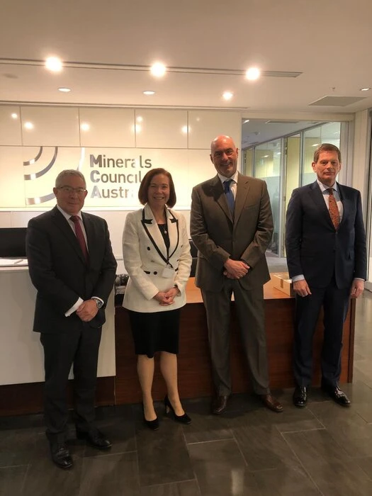 Amb. Crudele incontra Ad Minerals Council of Australia
