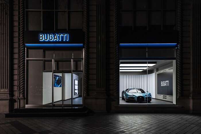 Bugatti, aperto a Baku il più grande show-room del marchio