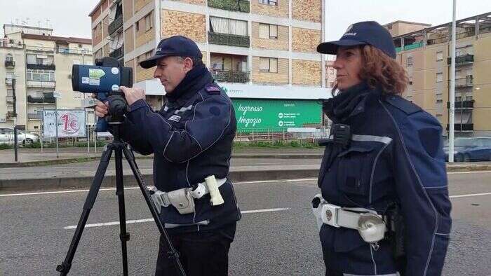 Sicurezza stradale, Sassari rafforza l'uso dei telelaser