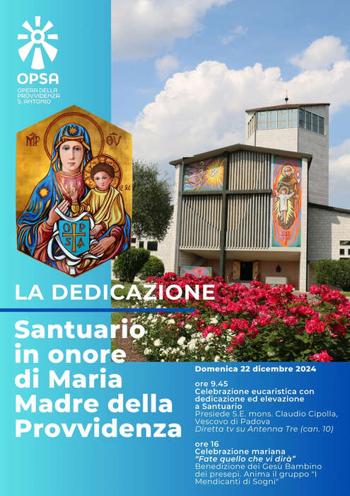 Giubileo: Opera Provvidenza di Padova sarà Santuario