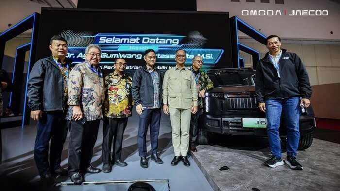 Suv Jaecoo 6 EV al debutto sul mercato indonesiano