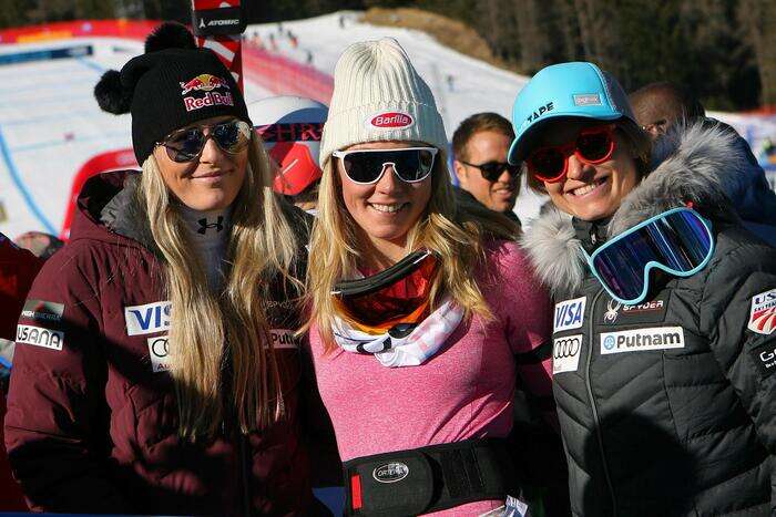 Mondiali sci: niente super coppia Shiffrin-Vonn in combinata