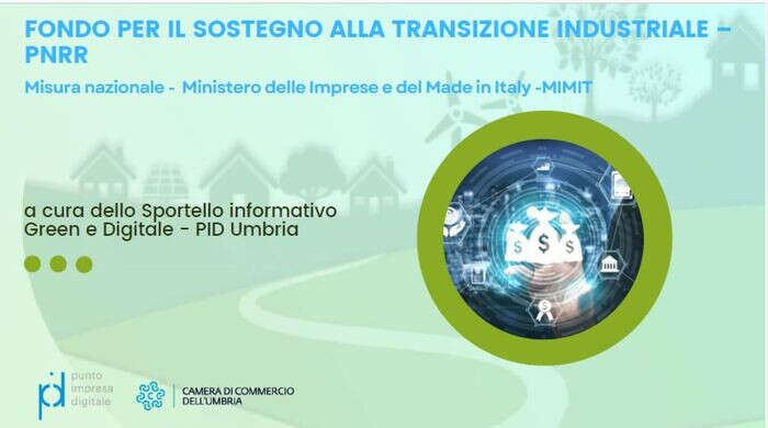 Fondo transizione industriale una 'opportunità imperdibile'