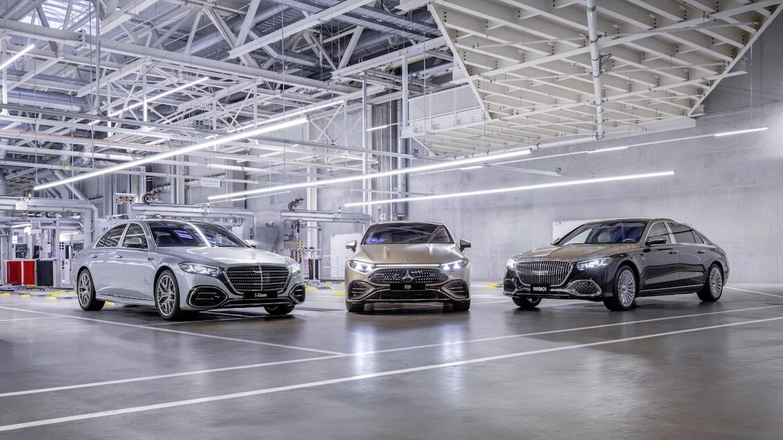 Mercedes avvia la produzione di 3 modelli a Sindelfingen