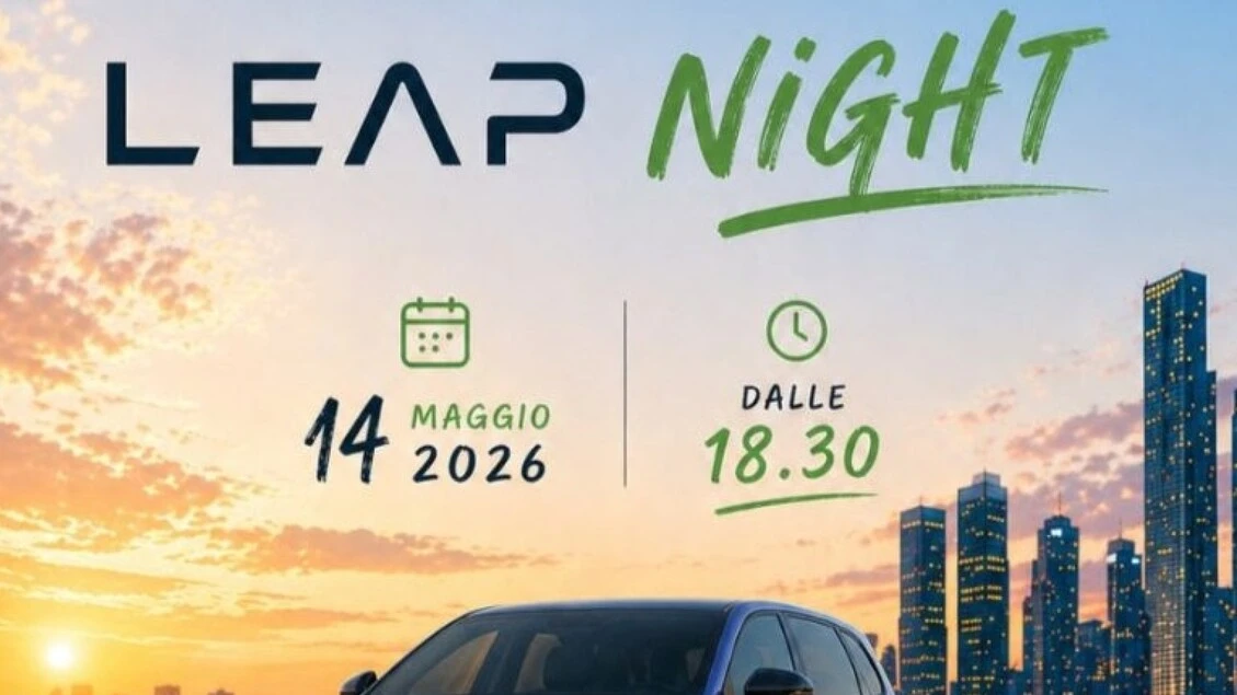 Leapmotor il 14 maggio lancia la B10 REEV Hybrid in Italia con la Leap Night