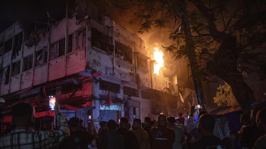 Media, 'salgono a 7 i morti del raid israeliano stasera a Gaza'