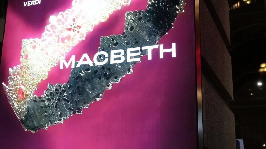 Prima del Macbeth al teatro Regio di Torino, diretto da Riccardo Muti