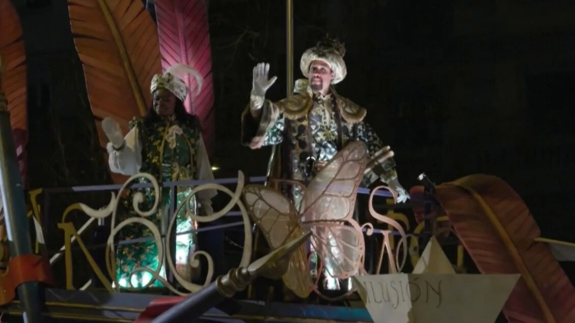 Epifania a Madrid, la parata per festeggiare l'arrivo dei re magi