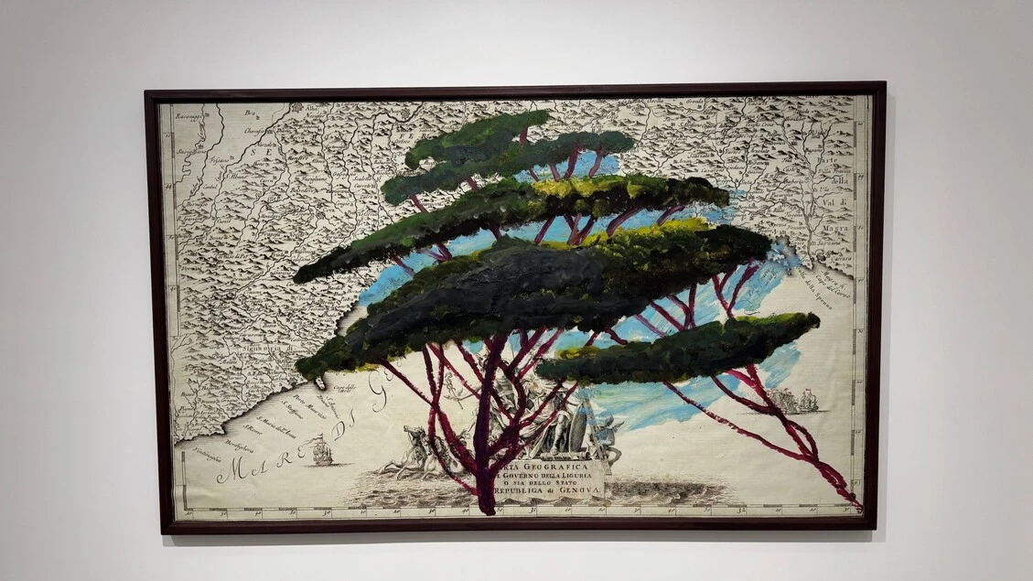 Da Pace a New York i pini marittimi di Julian Schnabel