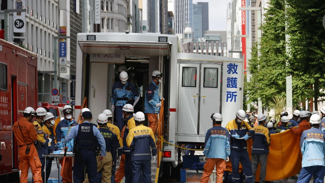 Spray irritante in un centro commerciale a Tokyo, il bilancio è di 25 intossicati