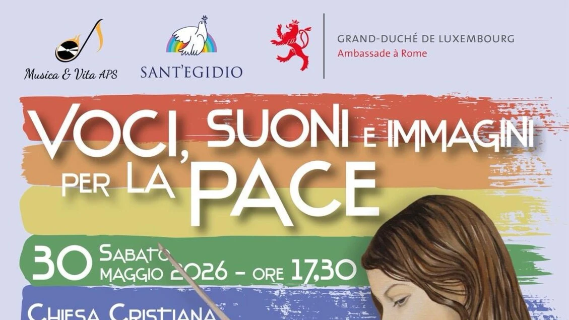 'Voci, Suoni e Immagini per la Pace', a Roma un concerto per riflettere e ascoltare