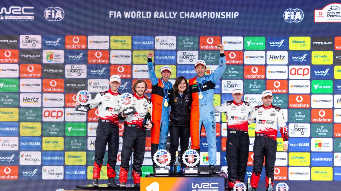 Rally del Portogallo, Hyundai conquista la prima vittoria stagionale