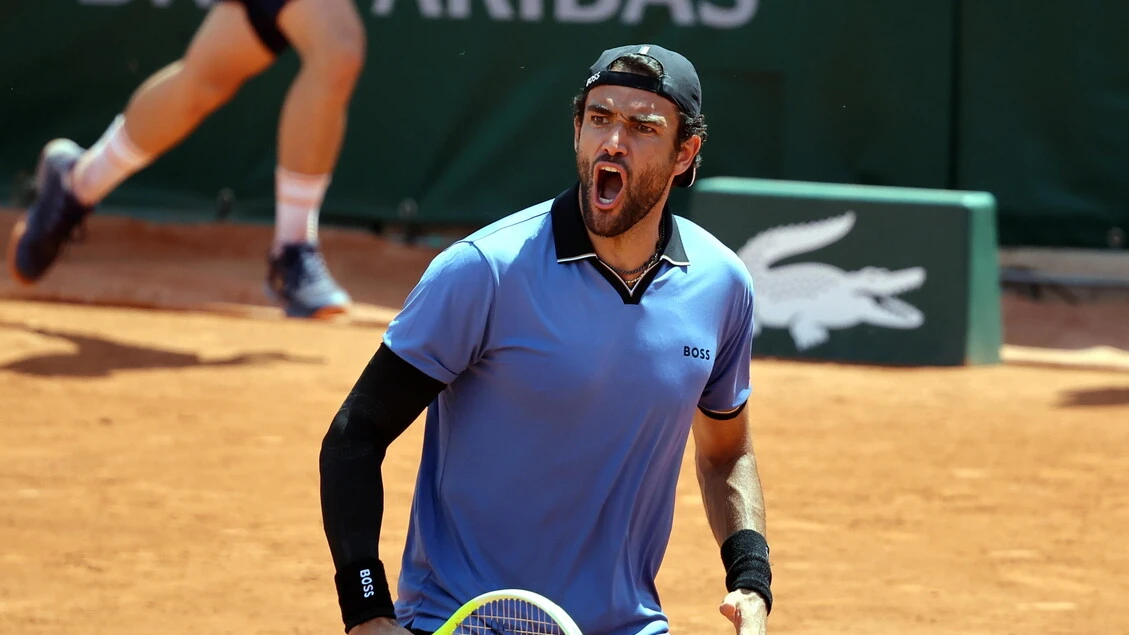 Roland Garros: in campo Cerundolo-Berrettini 3-6, 6-7 DIRETTA