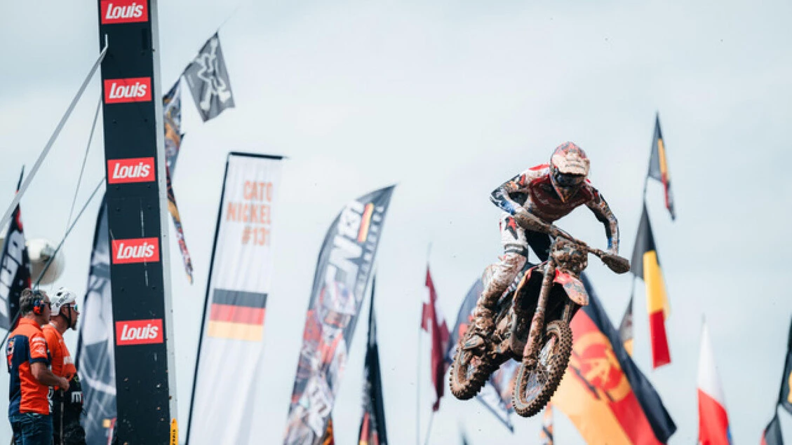 Ducati continua il percorso di crescita in Mxgp passando dal fango del Gp di Germania