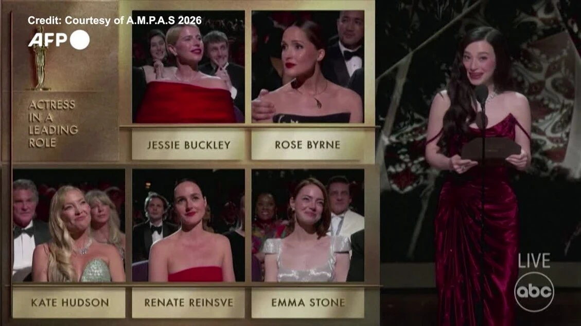 Oscar 2026, Jessie Buckley e' la miglior attrice per 