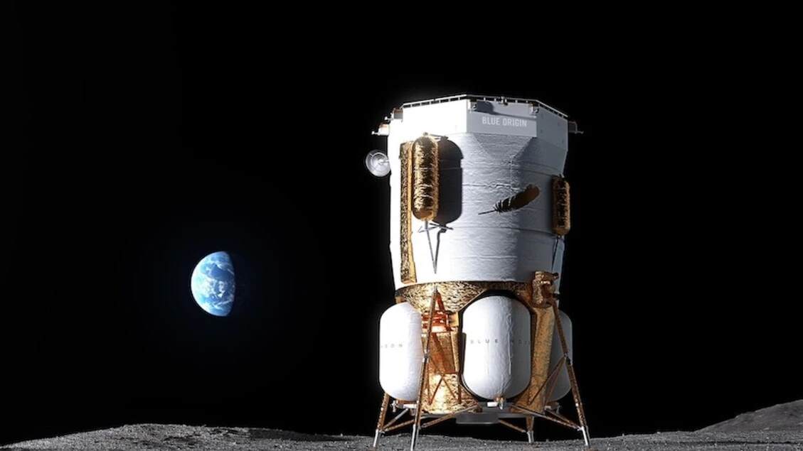 La Nasa cerca un nuovo razzo per il lander Blue Moon di Bezos