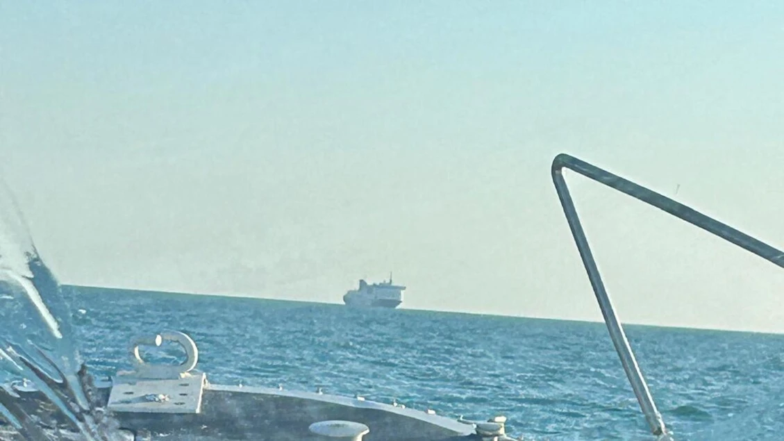 Evacuazione medica di passeggero da motonave in mare nel Gargano