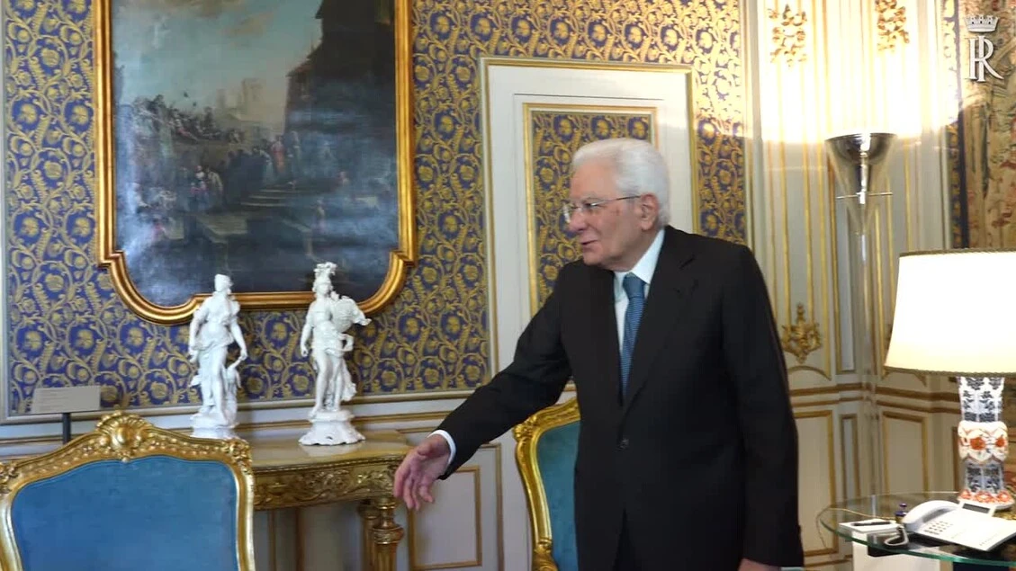 La nuova Ferrari Luce presentata al Quirinale a Mattarella
