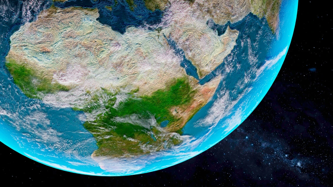 Una mappa interattiva mostra come i luoghi si spostano nel tempo