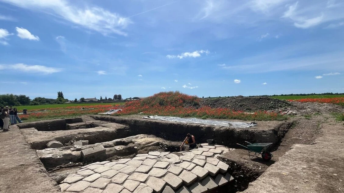 Nel parco archeologico di Altino emerge il foro della città antica