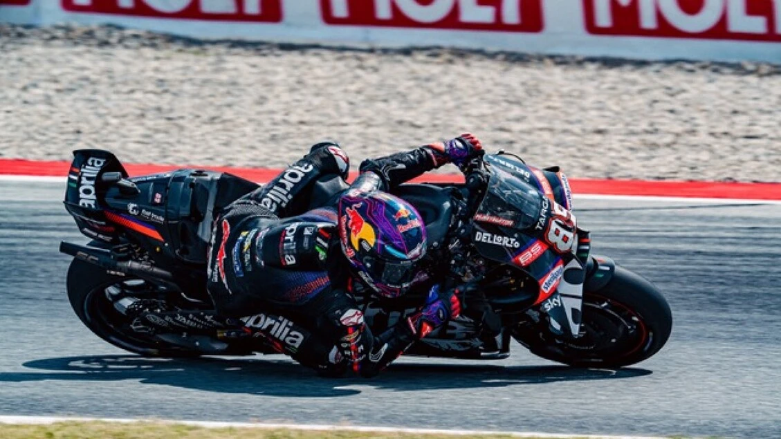 Fine settimana complicato anche per Aprilia Racing nel GP di Catalogna