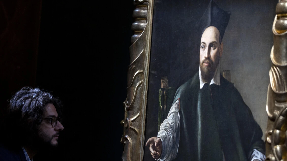 Caravaggio torna 'a casa', Maffeo Barberini esposto alla Biblioteca del Senato