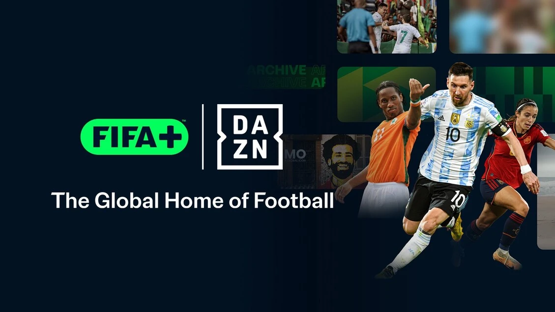 FIFA+ arriva in esclusiva solo su Dazn