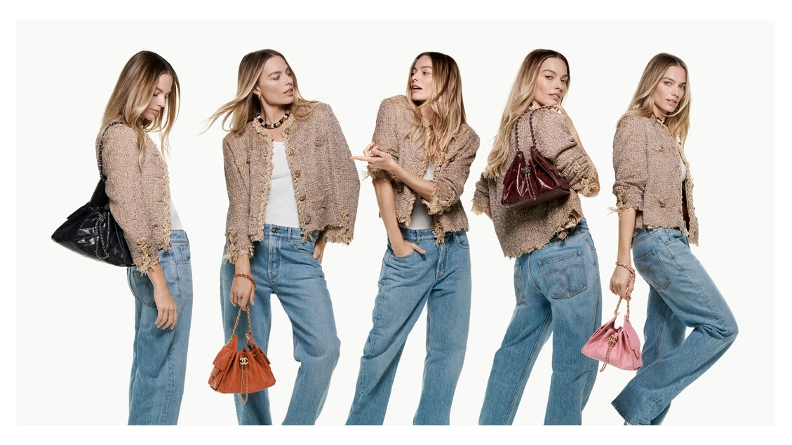 Campagna Chanel con Margot Robbie, canta Kylie Minogue