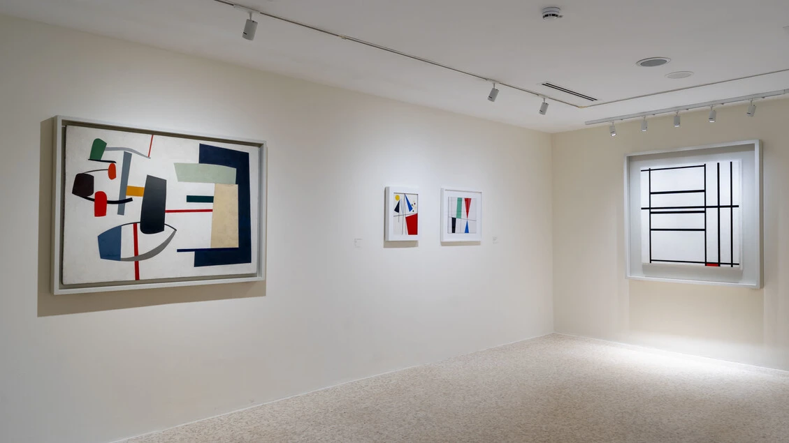 Completato il restauro di 'Composizione' 1938-1939 di Piet Mondrian