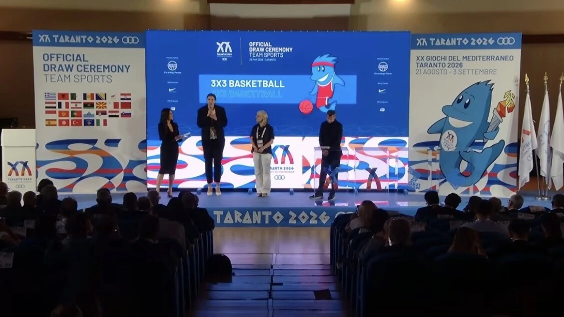 Taranto 2026, definiti i gironi dei Giochi del Mediterraneo
