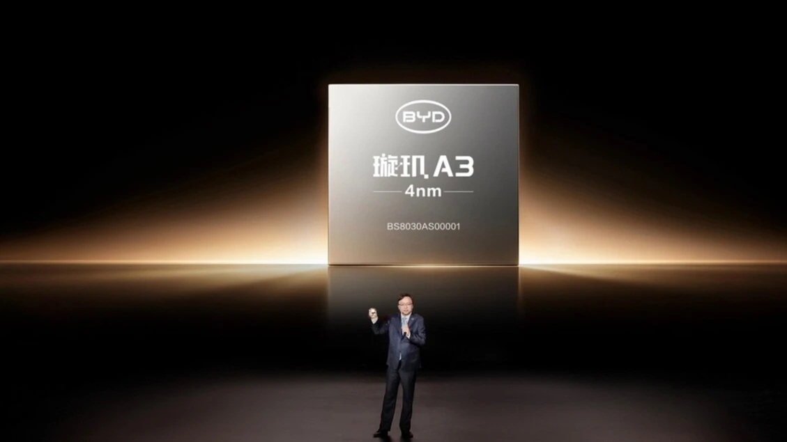 BYD accelera sulla guida intelligente con il chip proprietario Xuanji A3