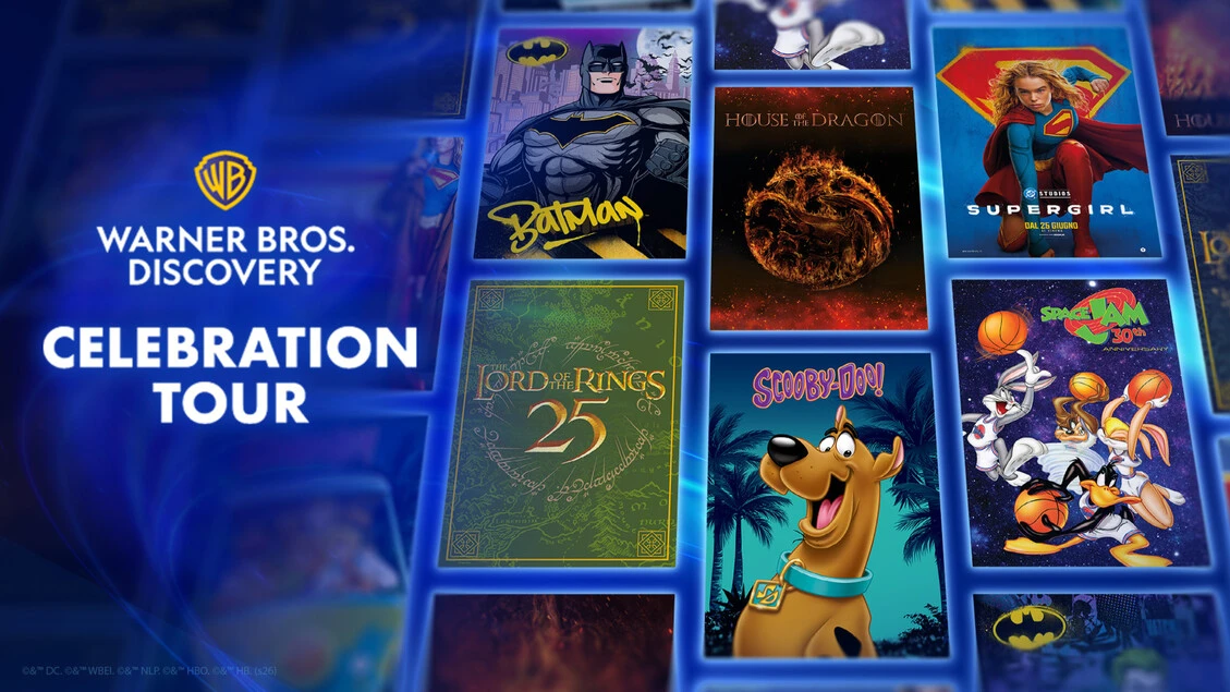 Torna anche nel 2026 il Celebration Tour promosso da Warner Bros
