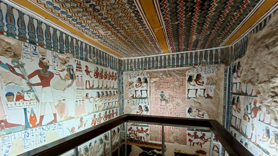 L'Egitto inaugura due tombe appena restaurate sulla riva occidentale di Luxor