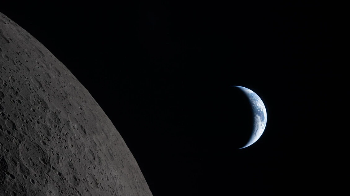 Artemis II, la navetta Orion in viaggio verso la Terra