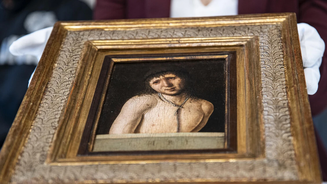 Arriva all'Aquila l'Ecce Homo di Antonello da Messina, esposto al MuNDA