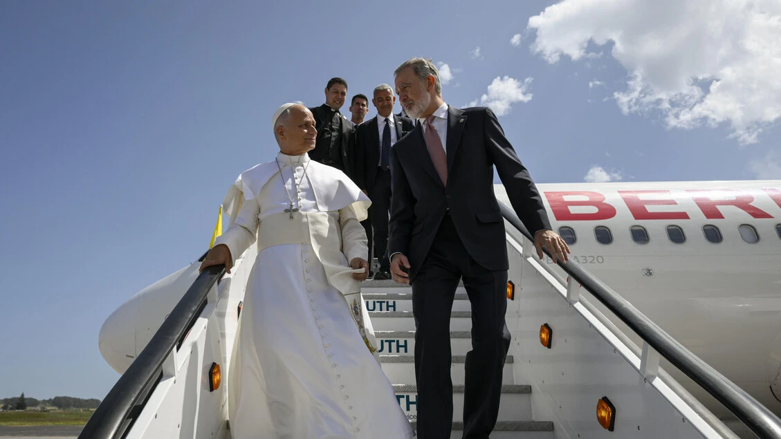 Il papa tornerà a Roma con l'aereo del re di Spagna