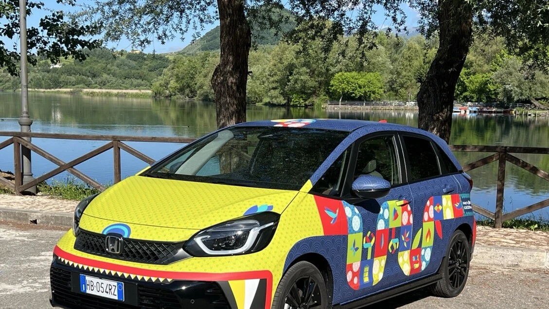 Honda Jazz, la prova dell'esemplare con livrea IED