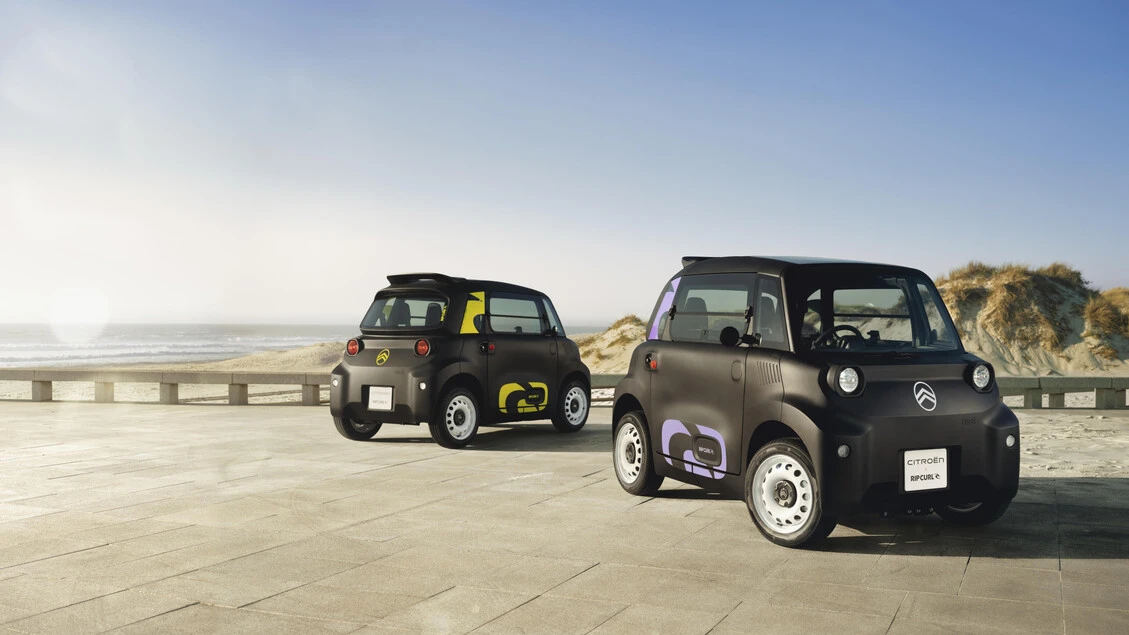 Citroën Ami Rip Curl, l'edizione limitata dallo spirito audace