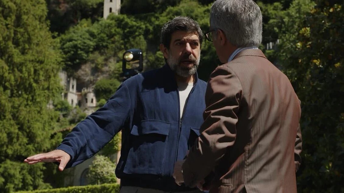 Favino e l'amore per le auto al Concorso d'Eleganza a Villa d'Este