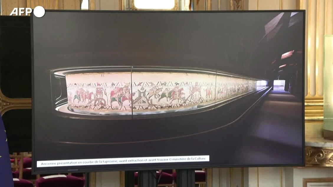 Il prezioso Arazzo di Bayeux in viaggio verso il British Museum