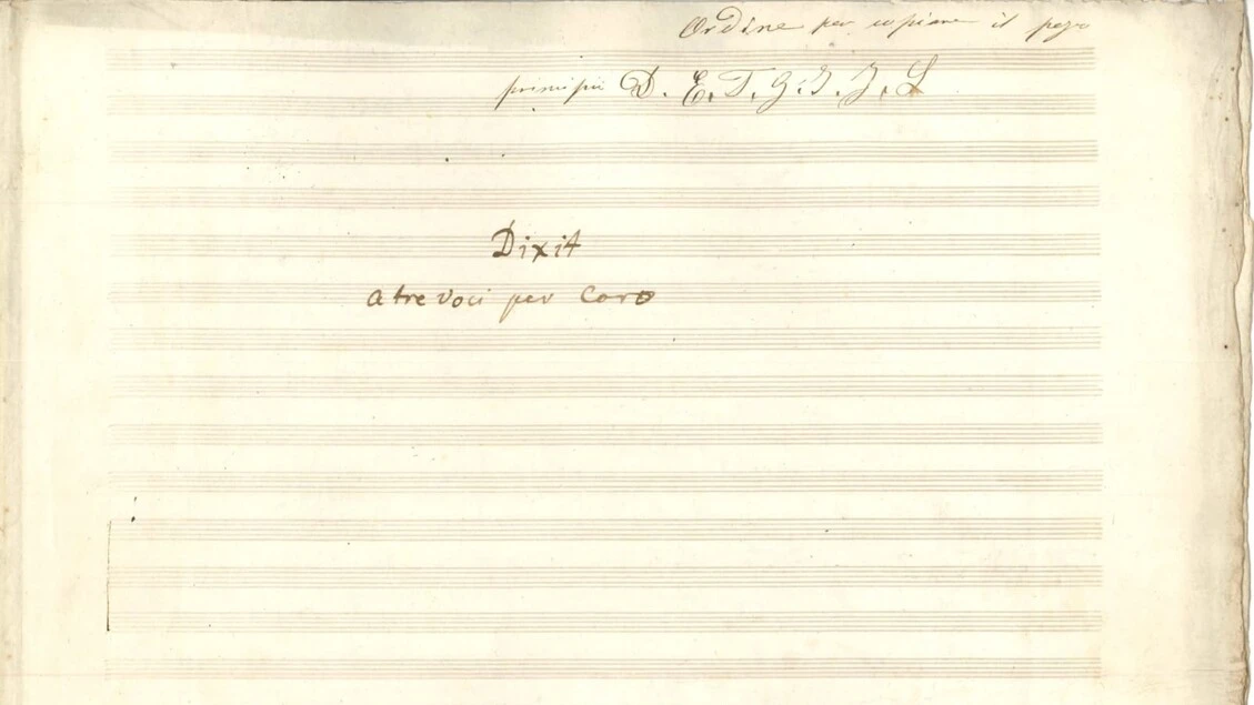 A Bergamo scoperta composizione autografa di Donizetti