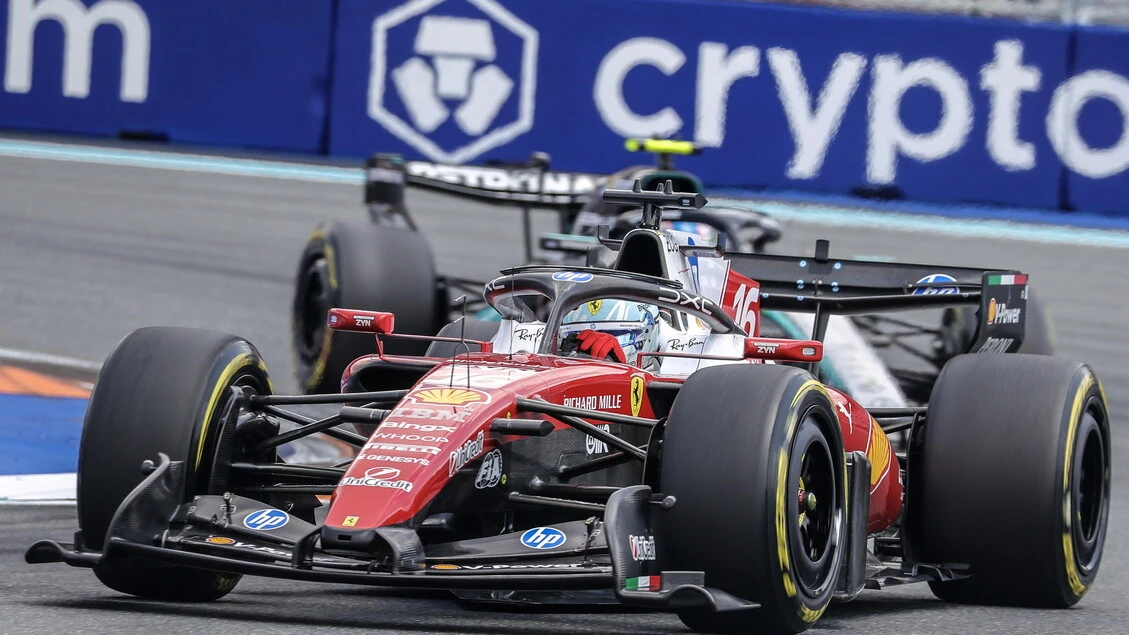 F1: Miami; Leclerc 'non abbastanza veloci, ma il terzo posto è buono'