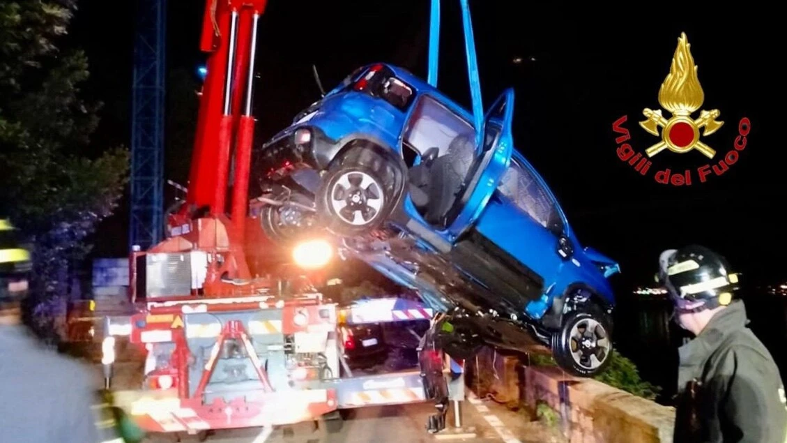 Ubriaco ha causato l'incidente sul lago di Como ed è fuggito, arrestato