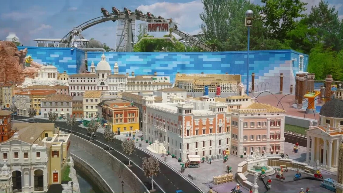 Le bellezze d'Italia riprodotte con i mattoncini Lego