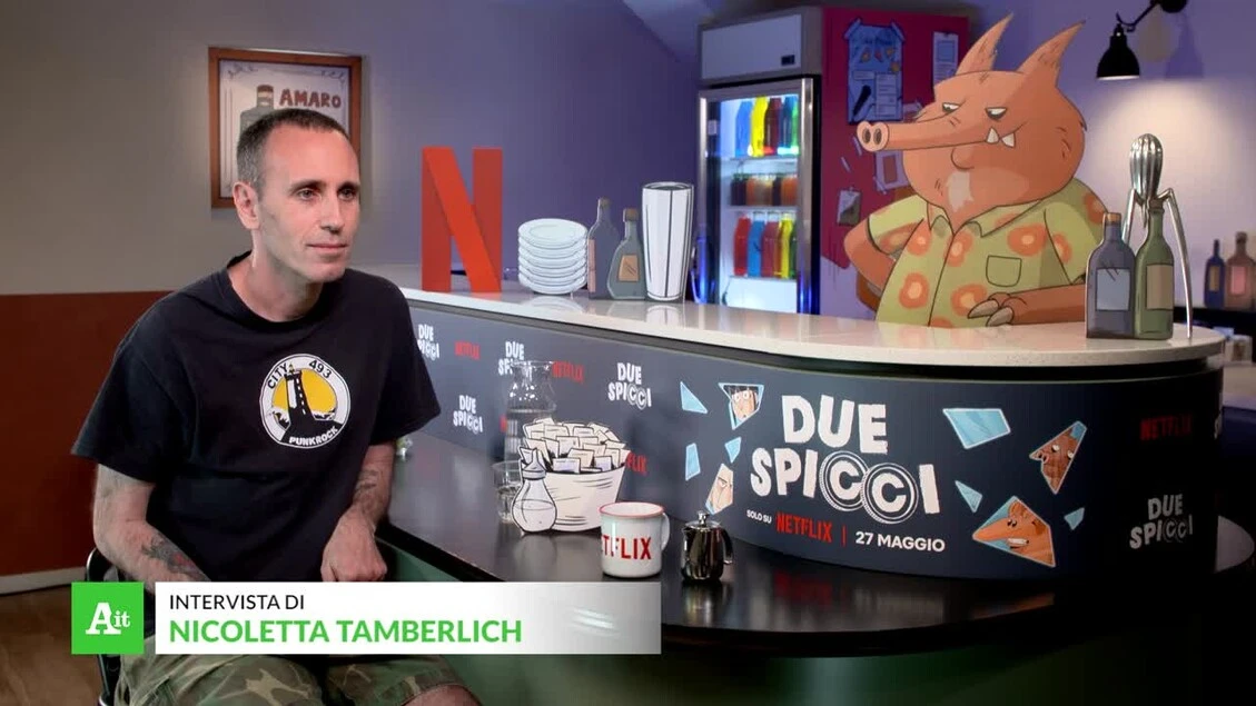 Zerocalcare racconta 'Due spicci', la sua nuova serie